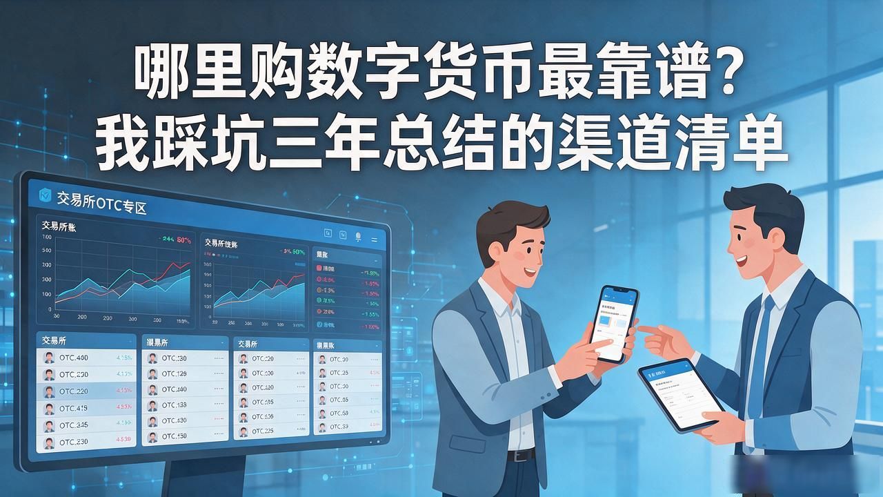 哪里购数字货币最靠谱？我踩坑三年总结的渠道清单
