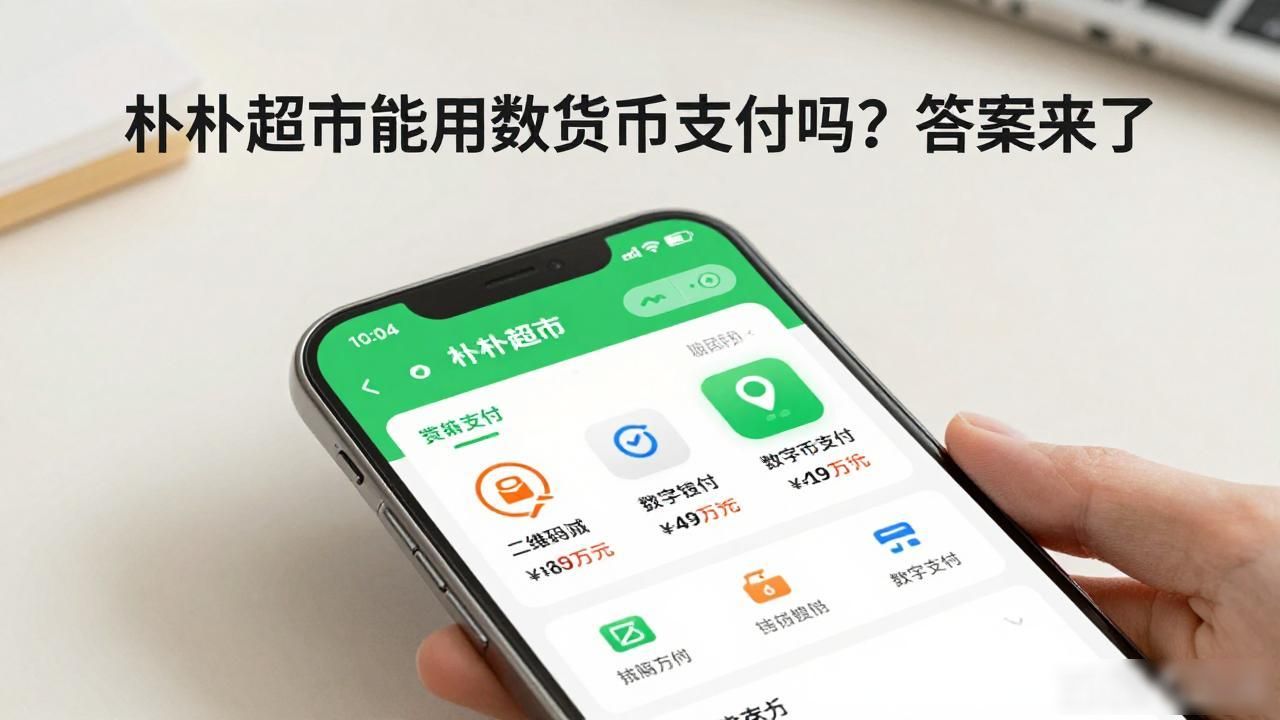 朴朴超市能用数字货币支付吗？答案来了
