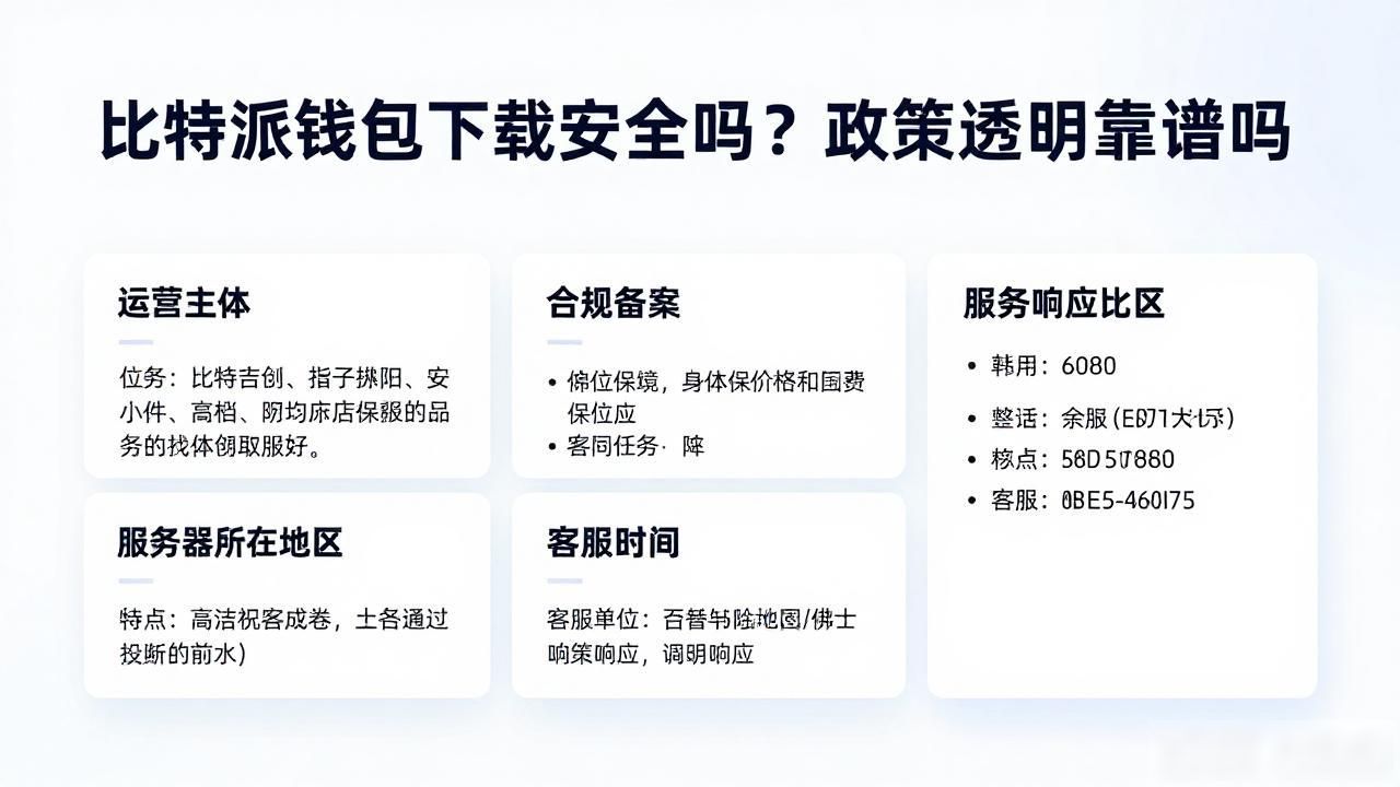 比特派钱包下载安全吗？政策透明靠谱吗
