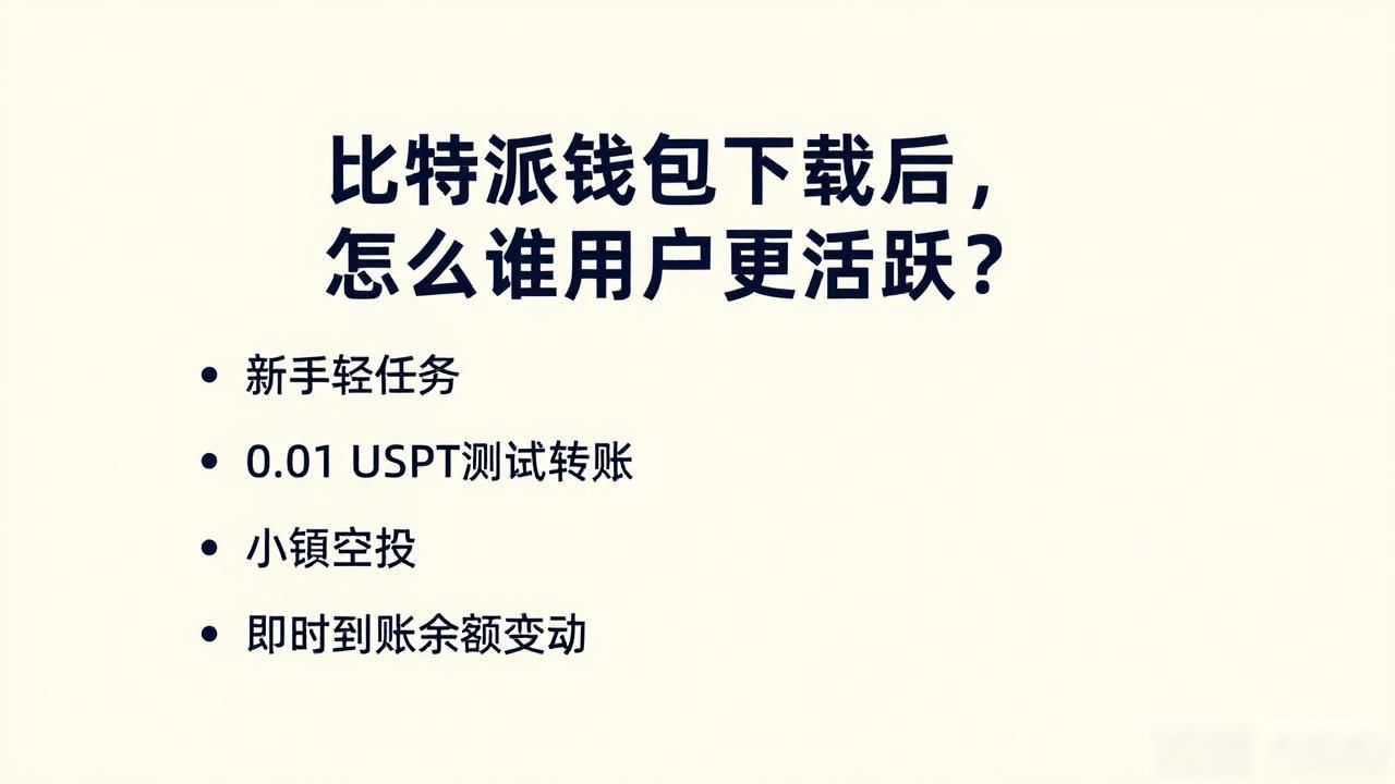 比特派钱包下载后，怎么让用户更活跃？
