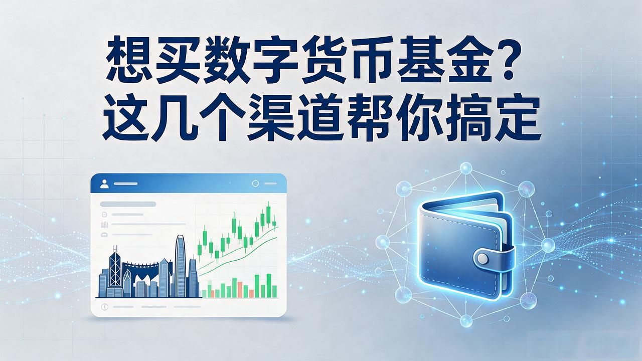 想买数字货币基金？这几个渠道帮你搞定