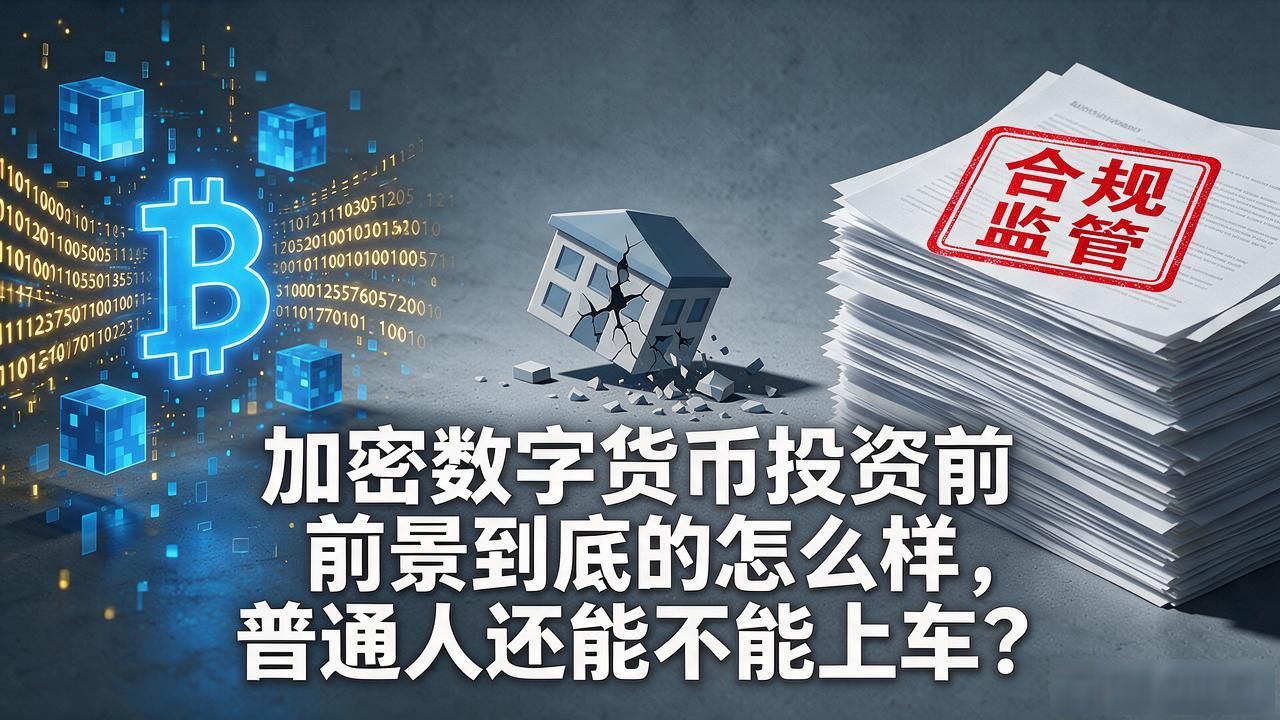 加密数字货币投资前景到底怎么样，普通人还能不能上车