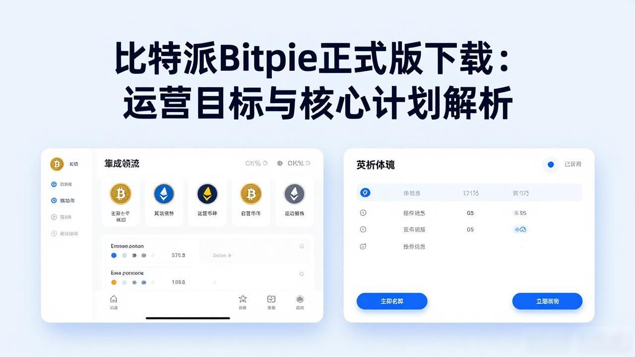 比特派Bitpie正式版下载：运营目标与核心计划解析