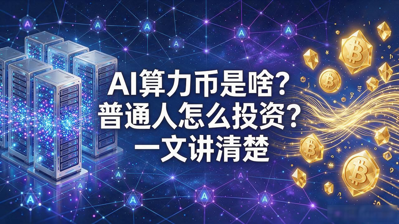 AI算力币是啥？普通人怎么投资？一文讲清楚