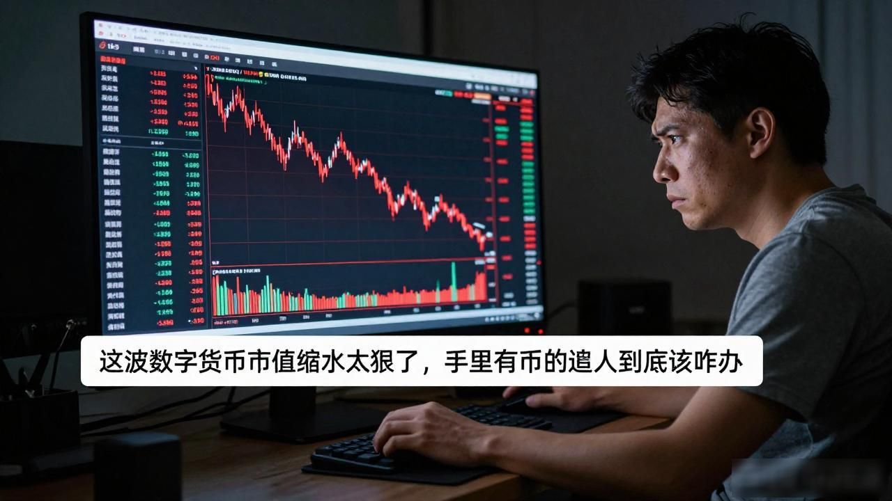 这波数字货币市值缩水太狠了，手里有币的普通人到底该咋办