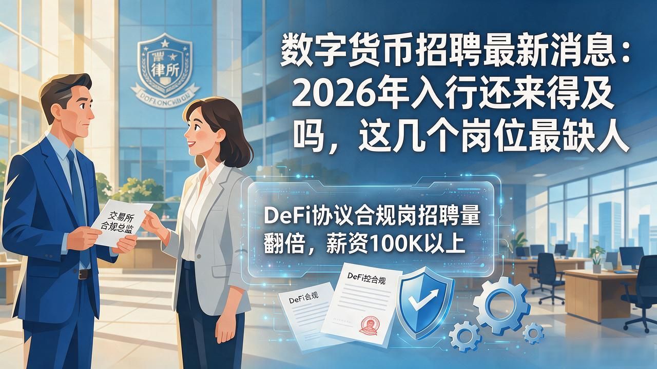 数字货币招聘最新消息：2026年入行还来得及吗，这几个岗位最缺人