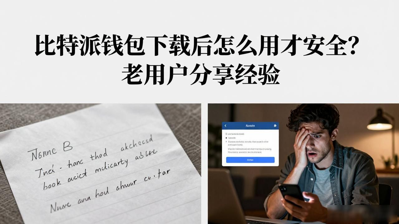 比特派钱包下载后怎么用才安全？老用户分享经验