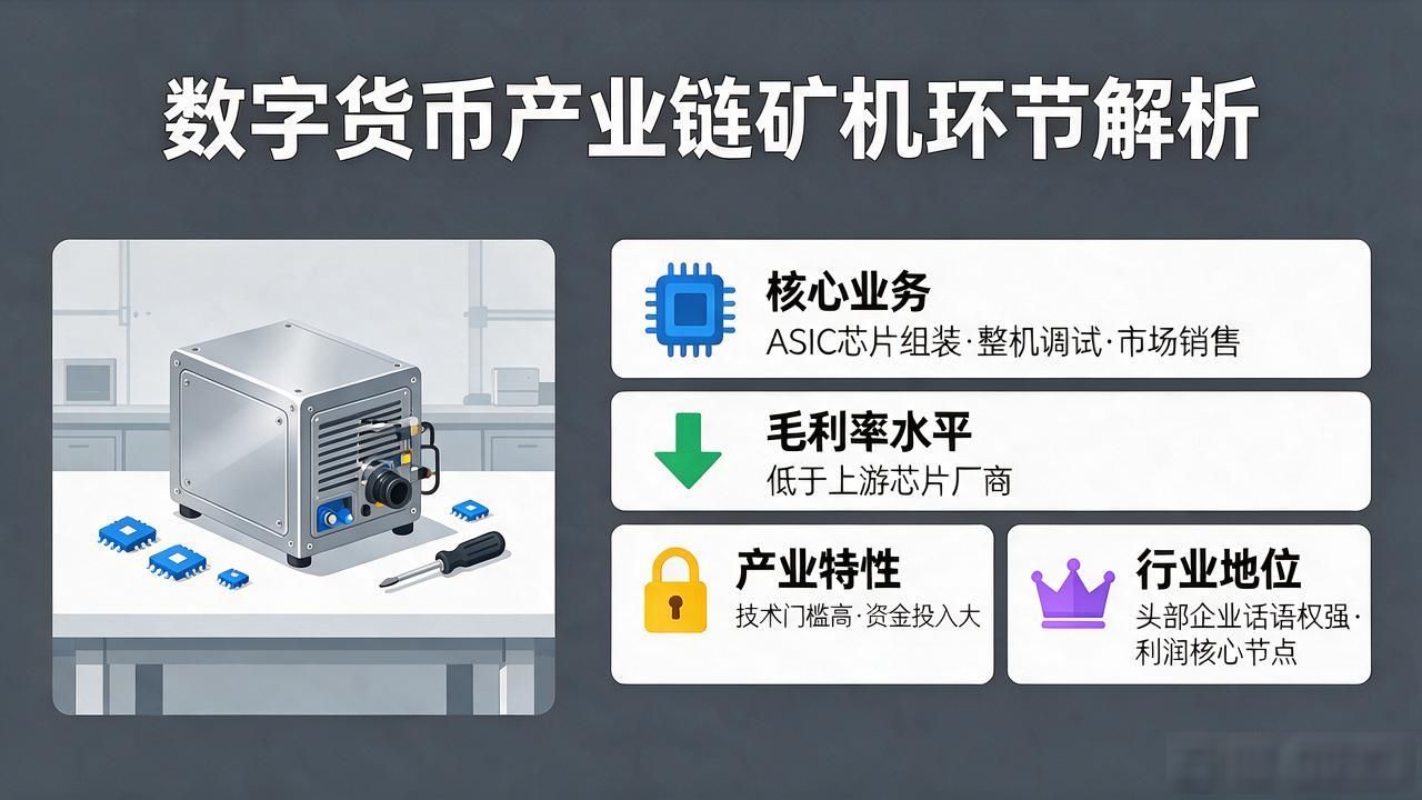 数字货币产业链占比全解：挖矿占大头，交易所技术服务各占多少