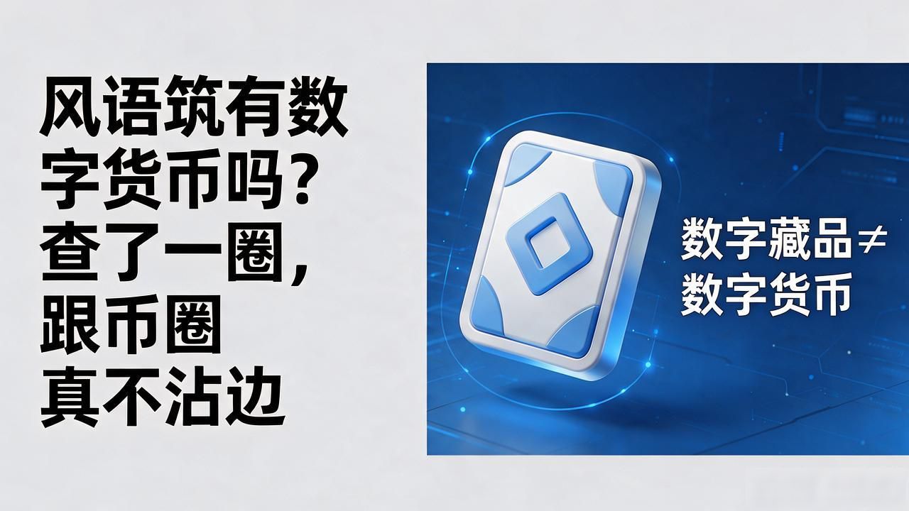 风语筑有数字货币吗？查了一圈，跟币圈真不沾边