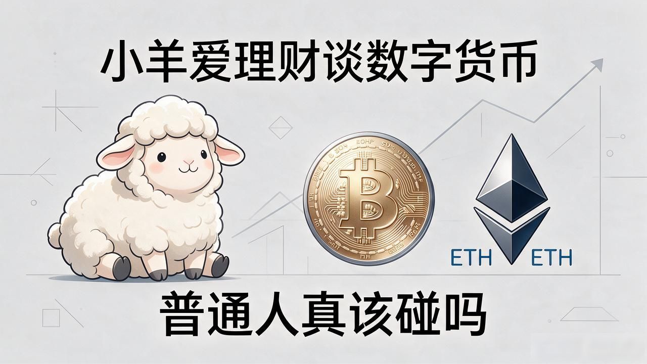 小羊爱理财谈数字货币，普通人真该碰吗