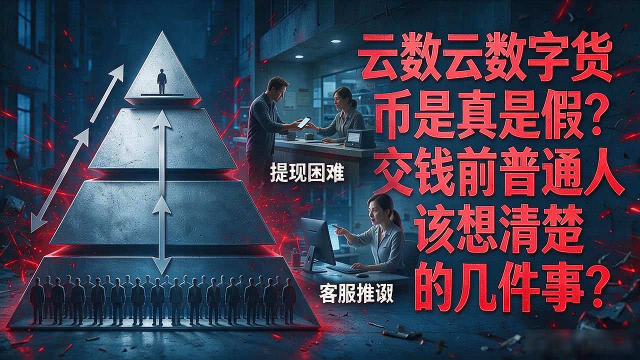 云数云数字货币是真是假？交钱前普通人该想清楚的几件事