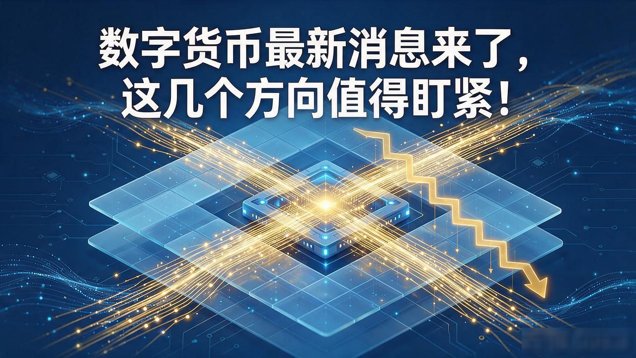 数字货币最新消息来了，这几个方向值得盯紧！