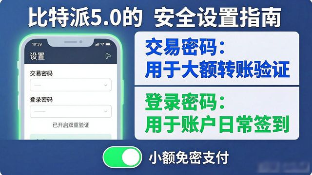 比特派5.0安全设置更改指南