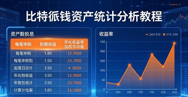 比特派钱包资产统计分析实用教程