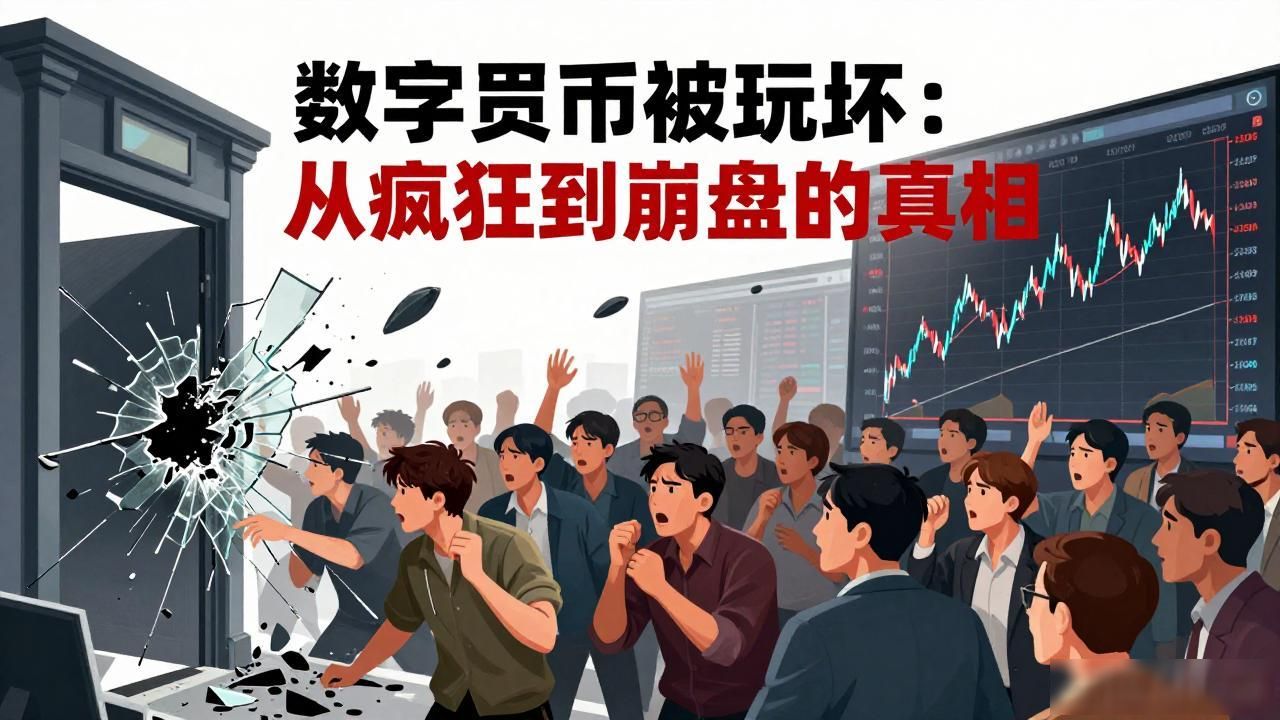 数字货币被玩坏：从疯狂到崩盘的真相