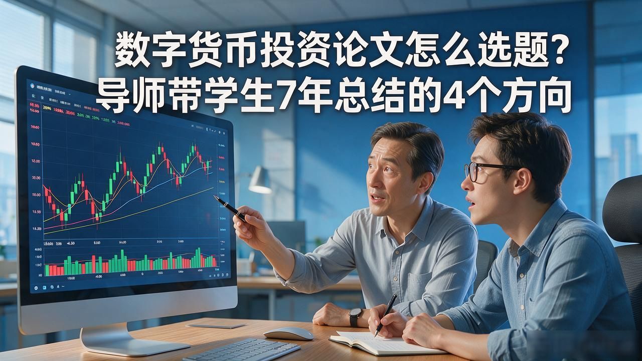 数字货币投资论文怎么选题？导师带学生7年总结的4个方向