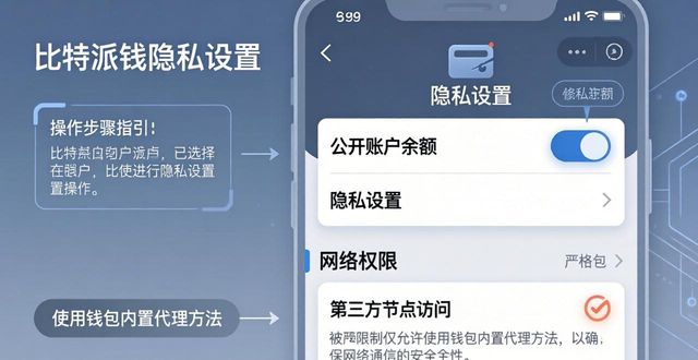 比特派钱包隐私设置三步搞定