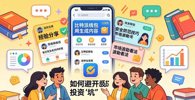 比特派钱包APP社区怎么用？用户交流指南