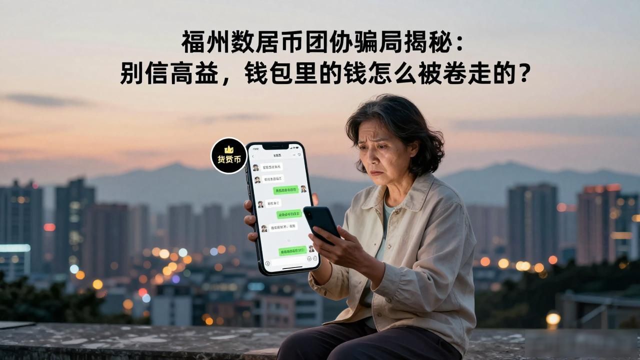 福州数字货币团伙骗局揭秘：别信高收益，钱包里的钱怎么被卷走的？