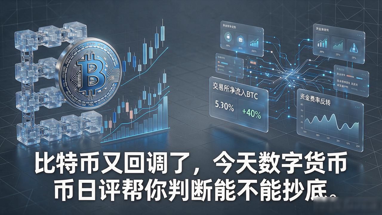 比特币又回调了，今天数字货币日评帮你判断能不能抄底-第1张图片-比特派钱包app官方下载最新版本_比特派钱包官网下载_比特派官方下载安卓版-Bitpie比特派全球多链数字钱包下载
