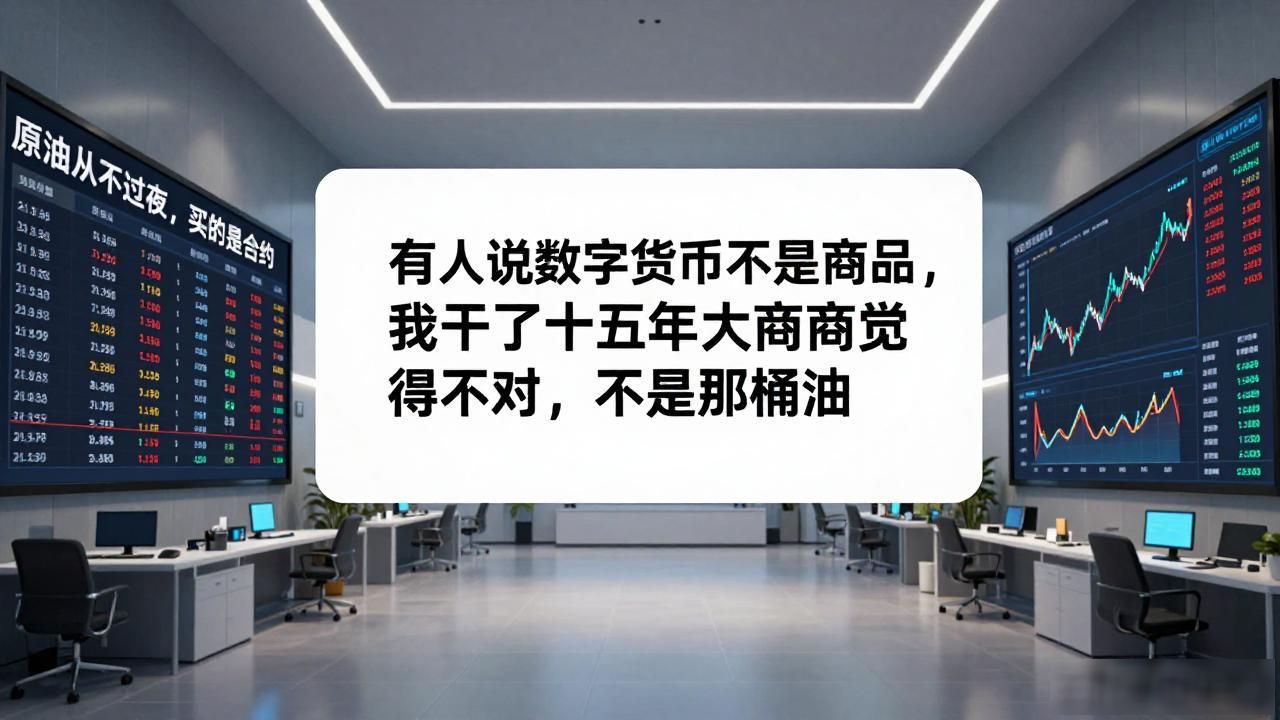 有人说数字货币不是商品，我干了十五年大宗商品觉得不对-第1张图片-比特派钱包app官方下载最新版本_比特派钱包官网下载_比特派官方下载安卓版-Bitpie比特派全球多链数字钱包下载