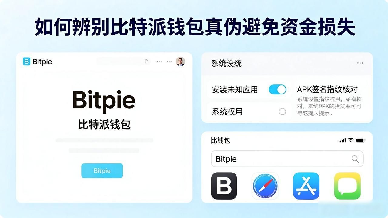 如何辨别比特派钱包真伪避免资金损失-第1张图片-比特派钱包app官方下载最新版本_比特派钱包官网下载_比特派官方下载安卓版-Bitpie比特派全球多链数字钱包下载 如何辨别比特派钱包真伪避免资金损失-第1张图片-比特派钱包app官方下载最新版本_比特派钱包官网下载_比特派官方下载安卓版-Bitpie比特派全球多链数字钱包下载