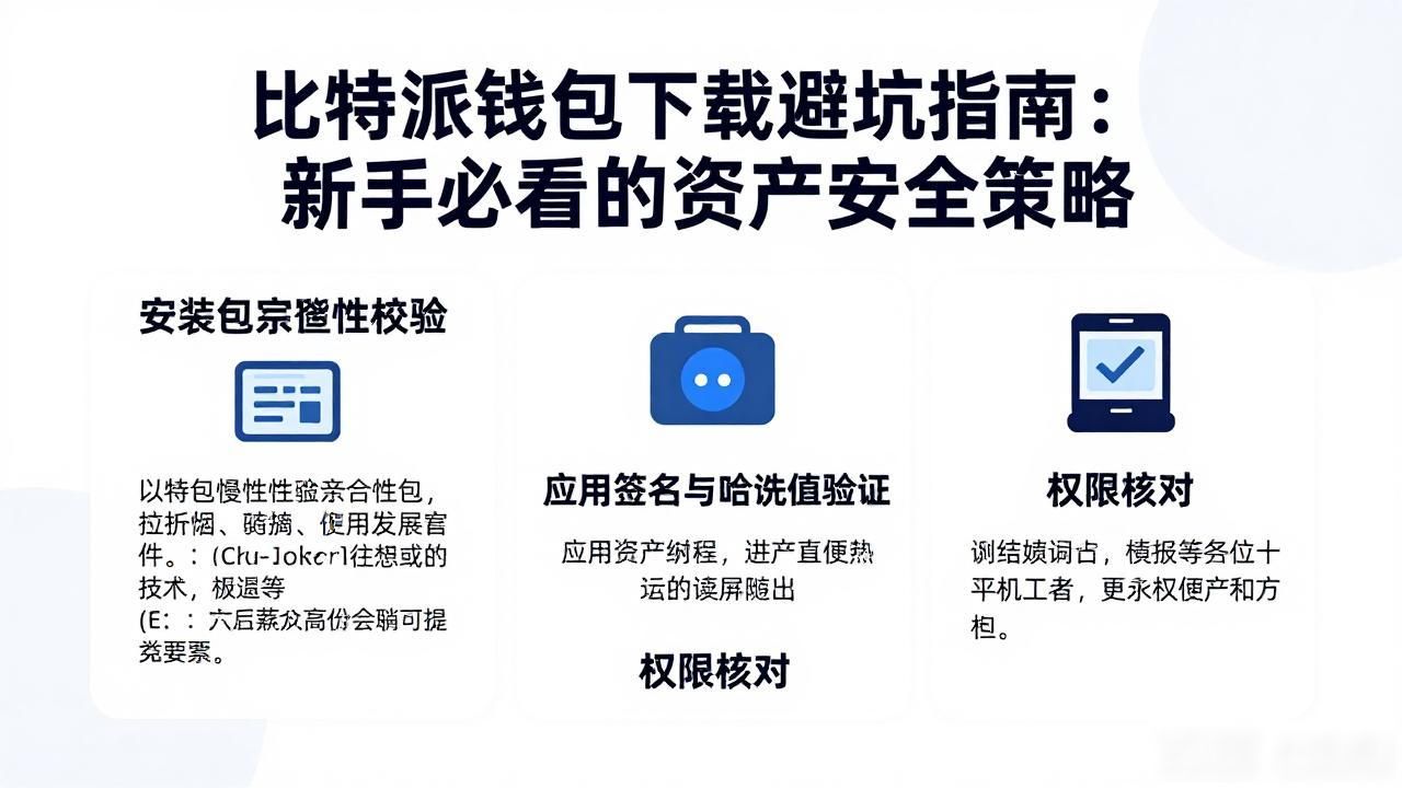 比特派钱包下载避坑指南：新手必看的资产安全策略
