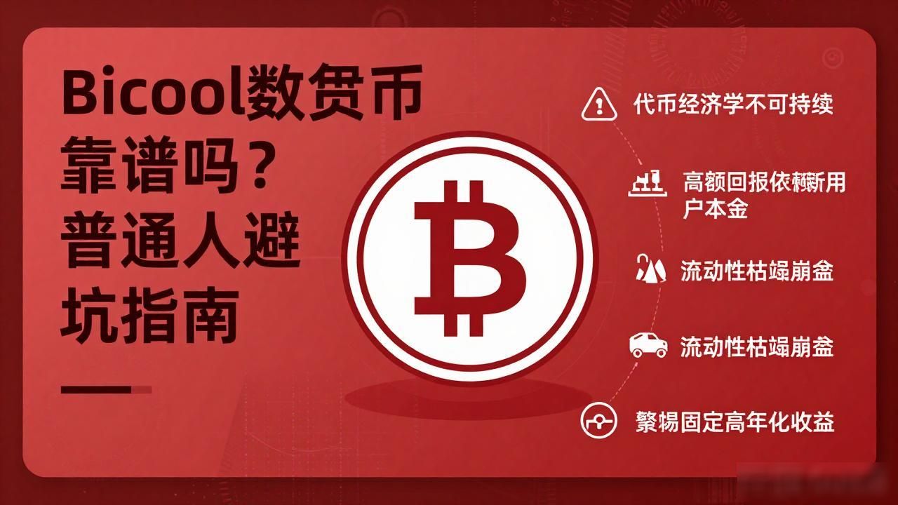 bicool数字货币靠谱吗？普通人避坑指南