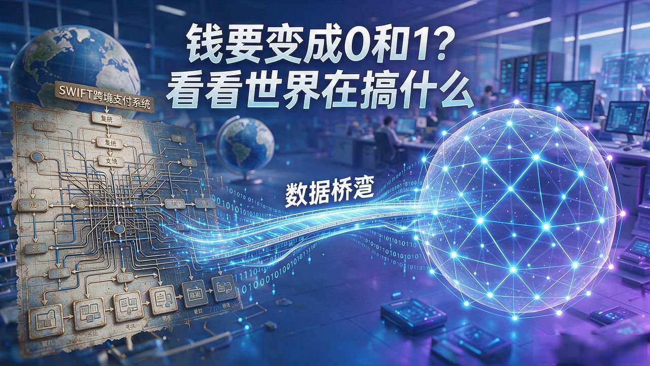 钱要变成0和1？看看世界在搞什么