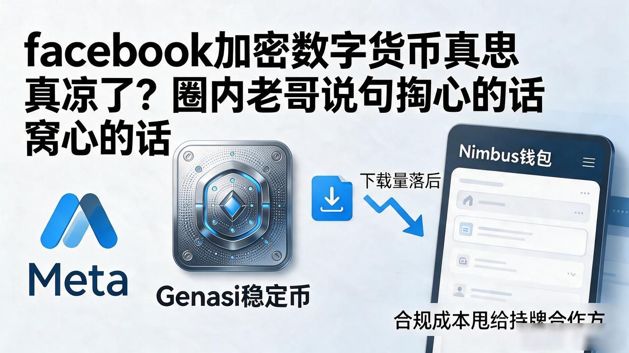 facebook加密数字货币真凉了？圈内老哥说句掏心窝的话