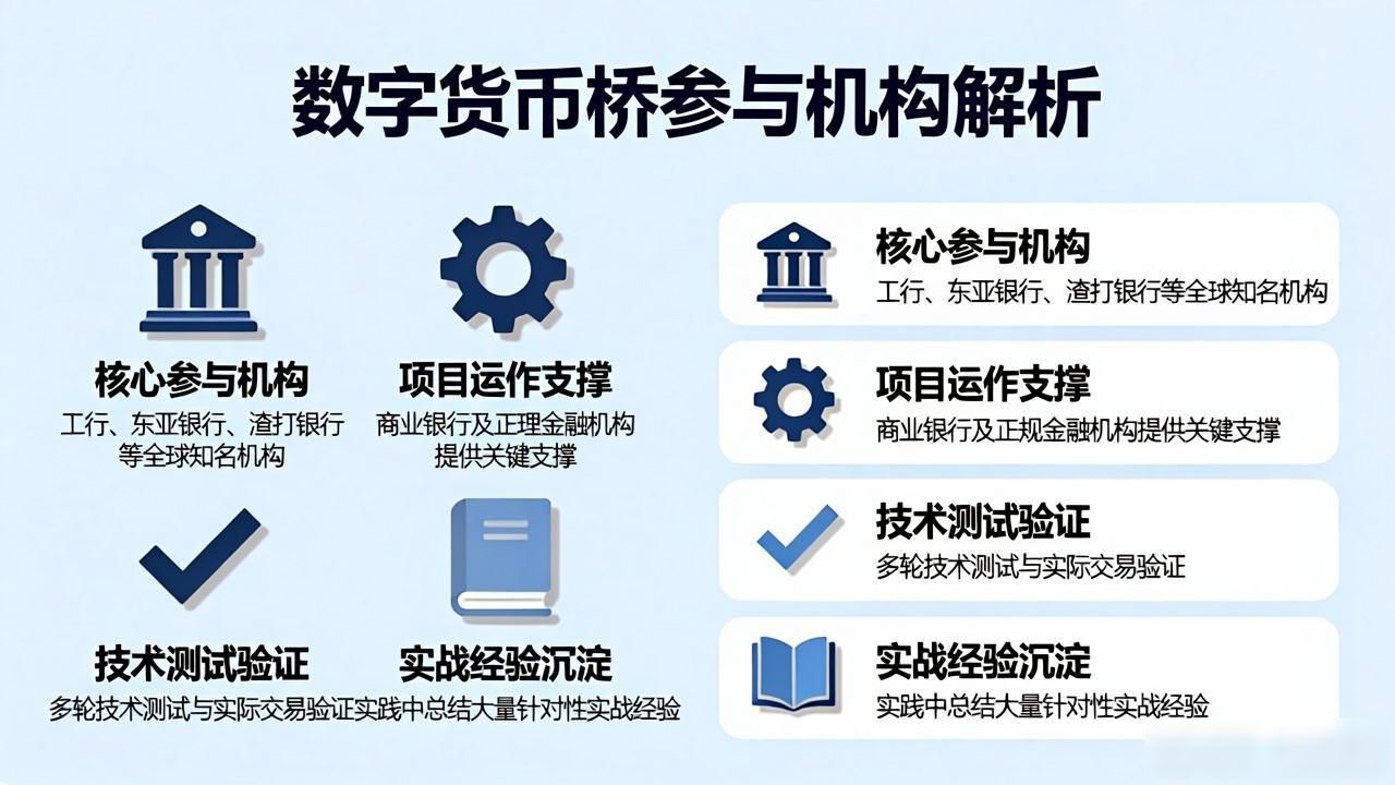 数字货币桥参与单位有哪些？各国央行、银行名单全解析