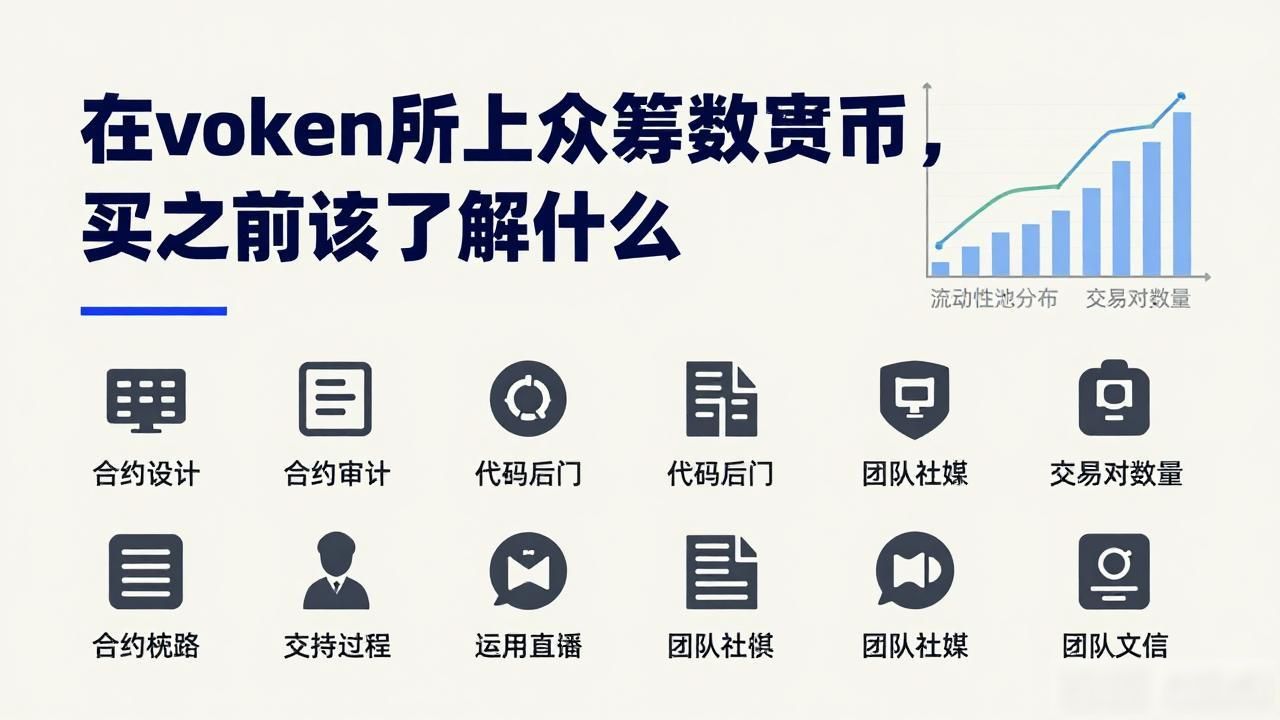 在vtoken所上众筹的数字货币，买之前该了解什么