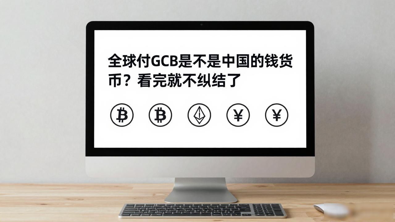全球付GCB是不是中国的数字货币？看完就不纠结了