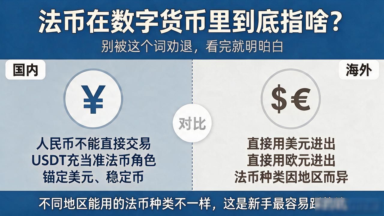 法币在数字货币里到底指啥？别被这个词劝退，看完就明白