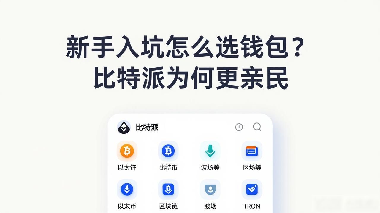 新手入坑怎么选钱包？比特派为何更亲民