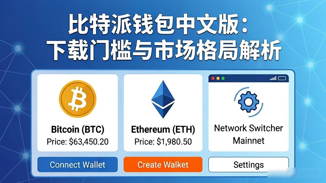比特派钱包中文版：下载门槛与市场格局解析