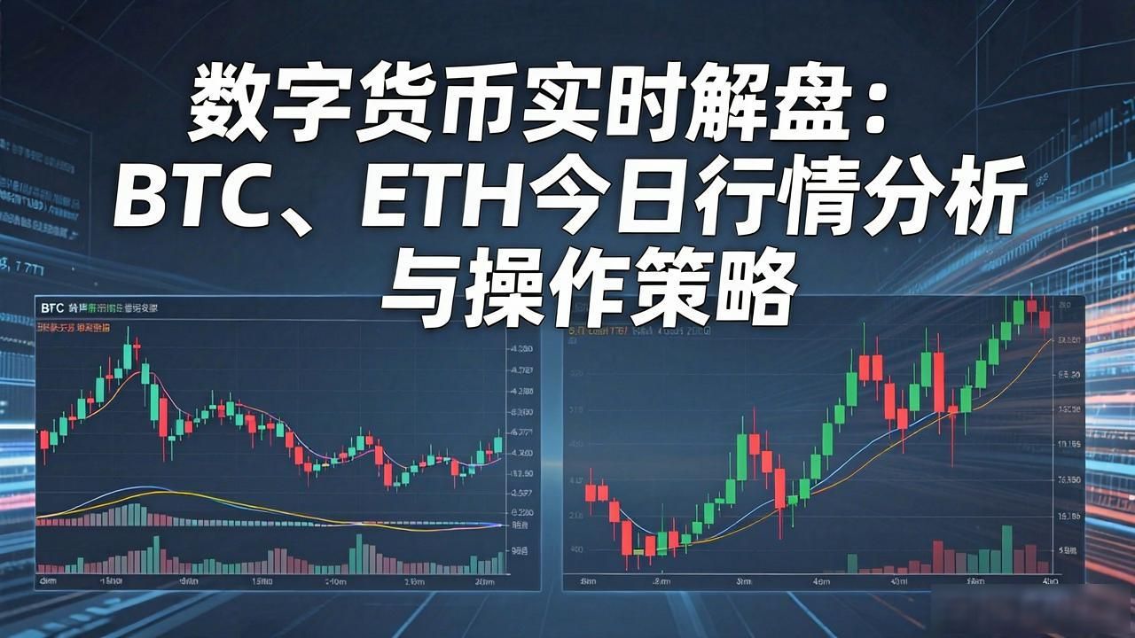 数字货币实时解盘：BTC、ETH今日行情分析与操作策略