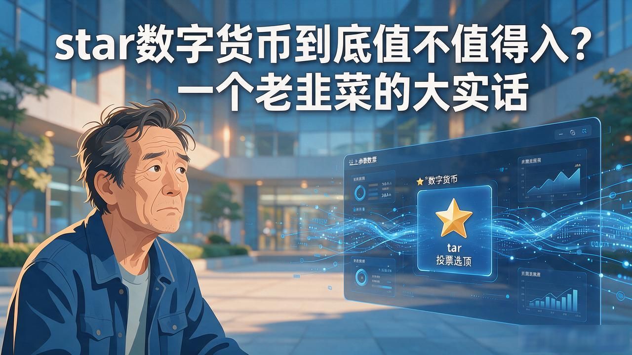 star数字货币到底值不值得入？一个老韭菜的大实话