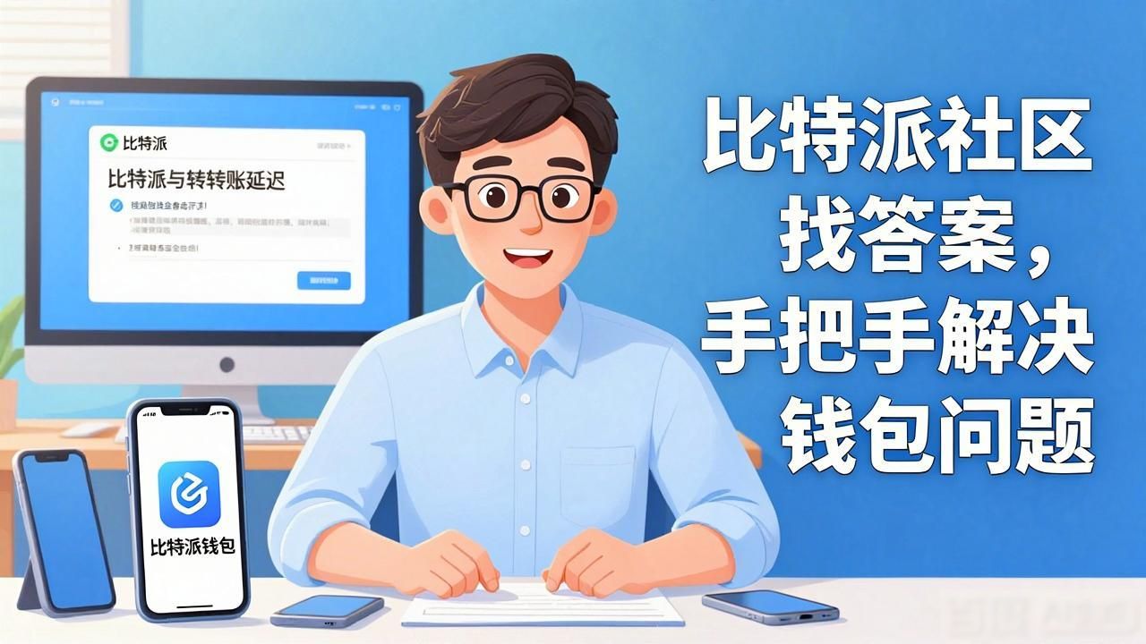 比特派社区找答案，手把手解决钱包问题