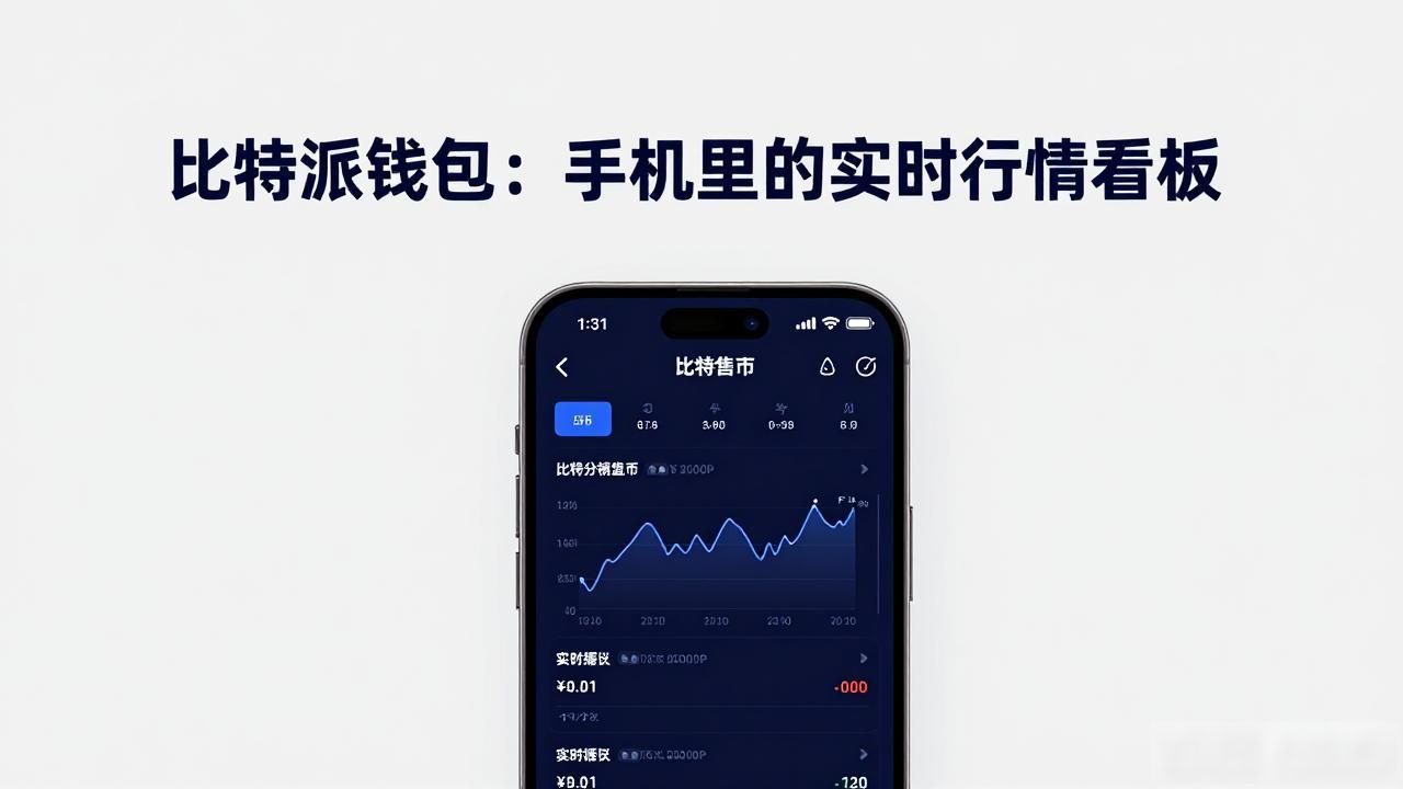 比特派钱包：手机里的实时行情看板