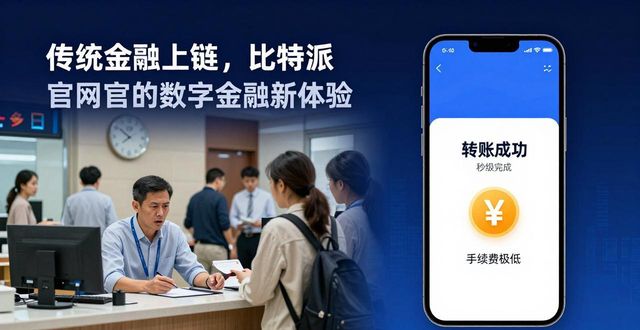 传统金融上链，比特派官网的数字金融新体验