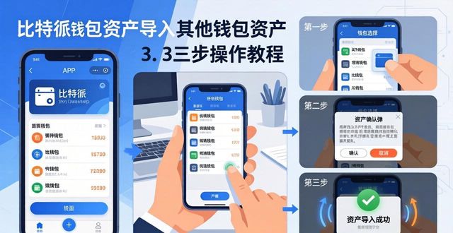比特派导入其他钱包资产，三步就搞定-第1张图片-比特派钱包app官方下载最新版本_比特派钱包官网下载_比特派官方下载安卓版-Bitpie比特派全球多链数字钱包下载