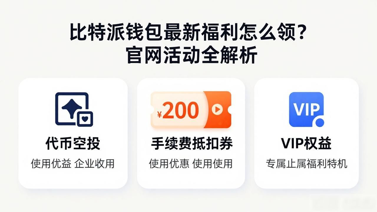 比特派钱包最新福利怎么领？官网活动全解析