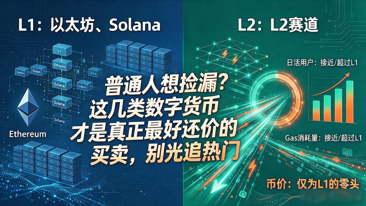 普通人想捡漏？这几类数字货币才是真正最好还价的买卖，别光追热门
