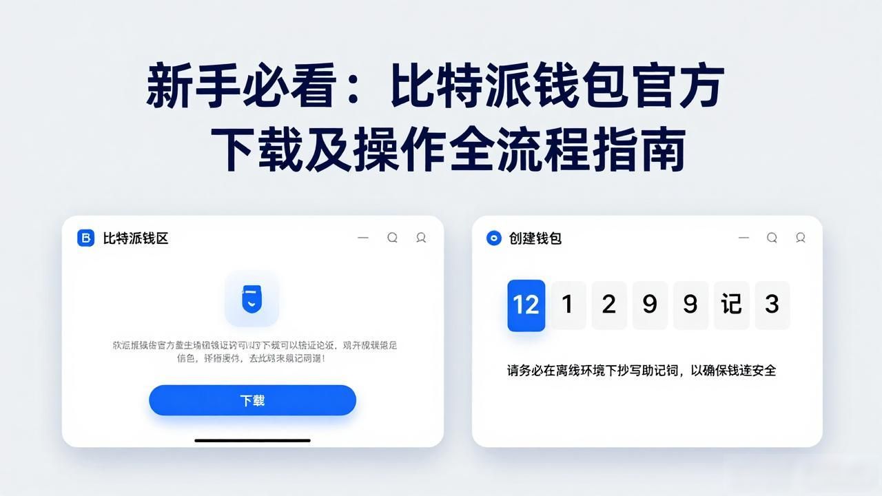 新手必看：比特派钱包官方下载及操作全流程指南