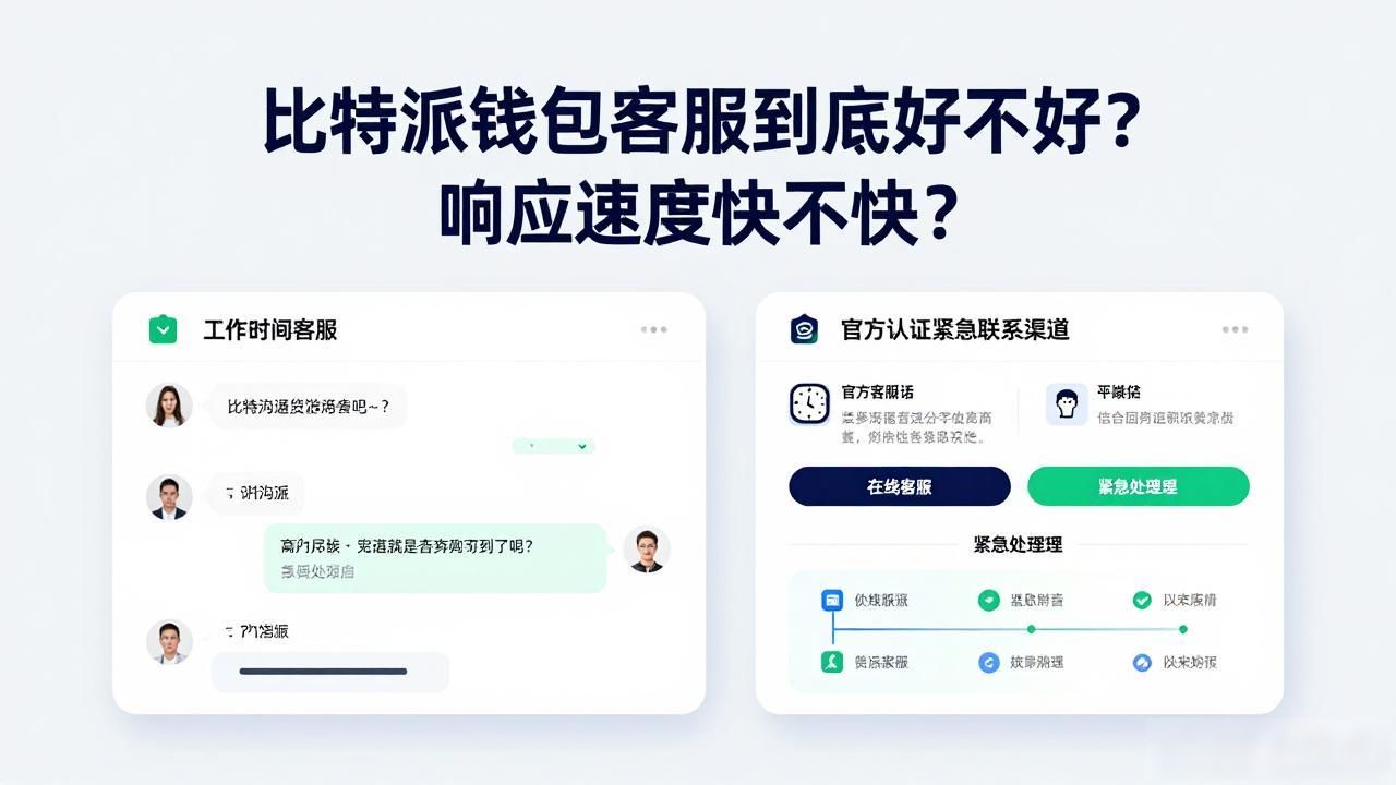 比特派钱包客服到底好不好？响应速度快不快？