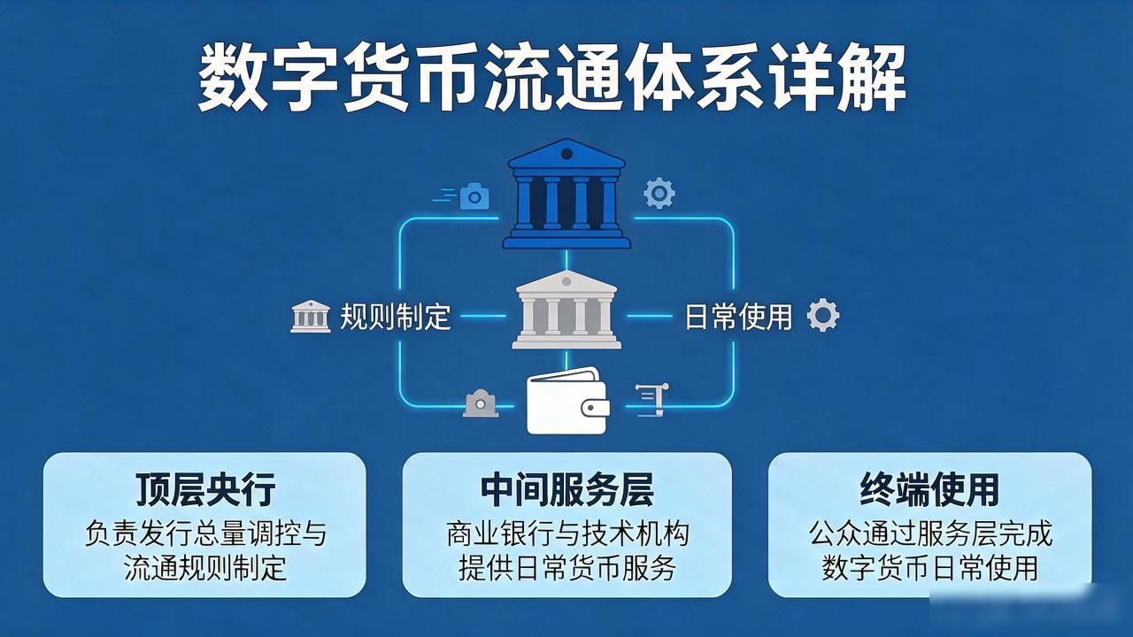 数字货币流通体系详解：从发行到使用的完整闭环