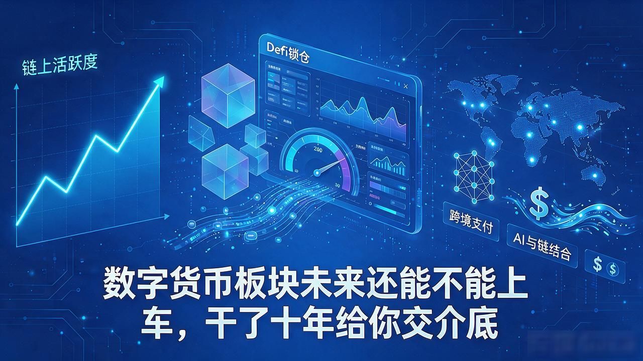 数字货币板块未来还能不能上车，干了十年给你交个底