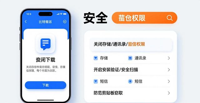 比特派钱包安卓下载，三步锁死个人数据