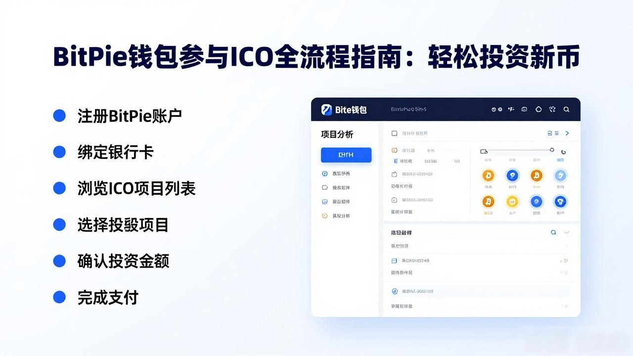 BitPie钱包参与ICO全流程指南：轻松投资新币